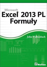 Walkenbach John  - Excel 2013 PL Formuły