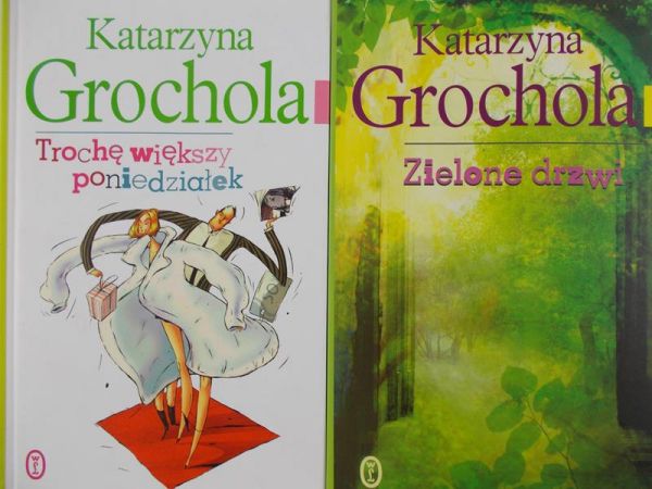 Grochola Katarzyna - Trochę większy poniedziałek/Zielone drzwi
