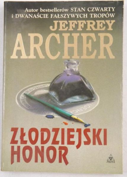 Archer Jeffrey - Złodziejski honor