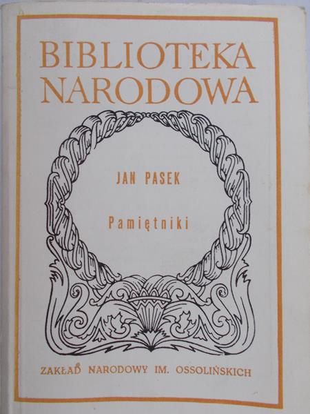 Pasek Jan - Pamiętniki