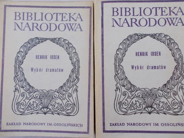 Ibsen Henryk - Wybór dramatów, Tom I-II, BN