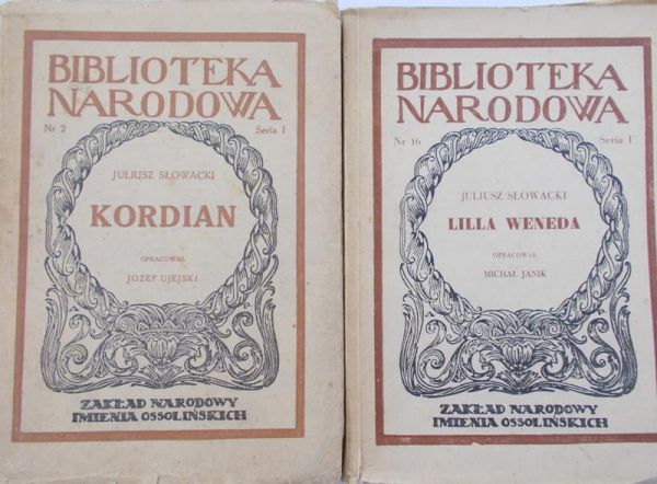 Słowacki Juliusz - Lilla Wenda/Kordian, 1948 r., BN