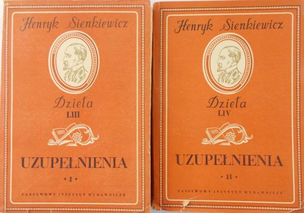 Sienkiewicz Henryk  - Uzupełnienia I,II
