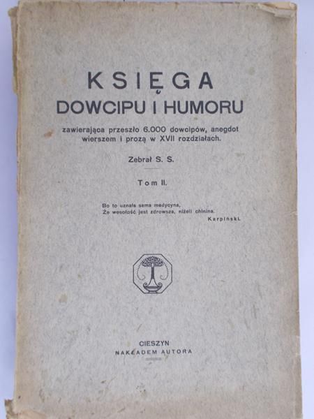 Księga Dowcipu i humoru 1932 r