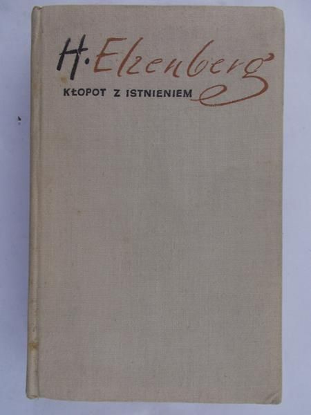 Elzenberg Henryk - Kłopot z istnieniem