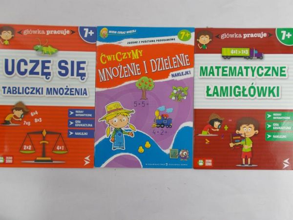 Ćwiczymy mnożenie i dzielenie / Główka pracuje, Cz. 1-2