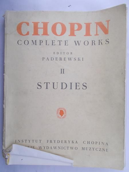 Paderewski Ignacy - Chopin dzieła wszystkie