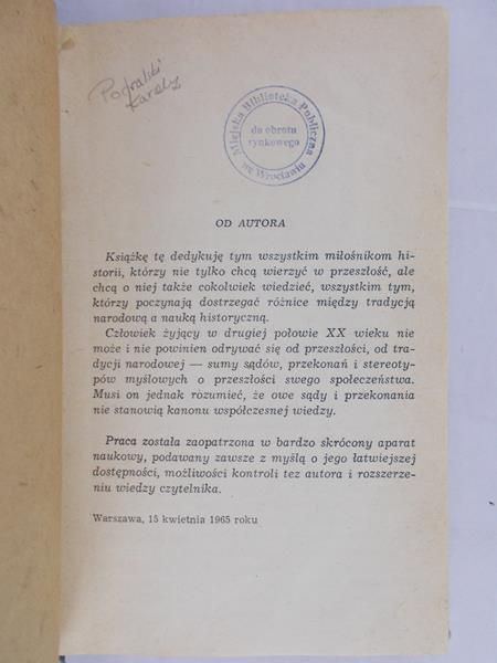 Kersten A. - Sienkiewicz "Potop" Historia