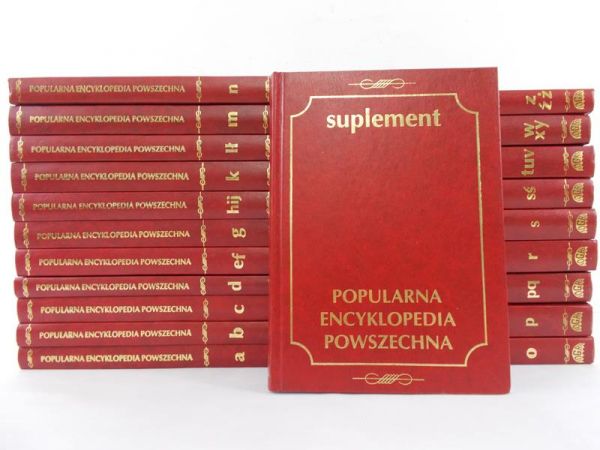 Czopek Ludwik (red.) - Popularna Encyklopedia Powszechna, Tomy I-XX, Komplet