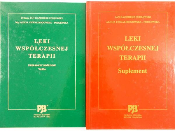 Podlewski Jan Kazimierz - Leki współczesnej terapii (Preparaty roślinne)/ Leki współczesnej terapii (Suplement), Nowa