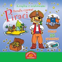 Książka z szablonami : Potrafię rysować : Piraci