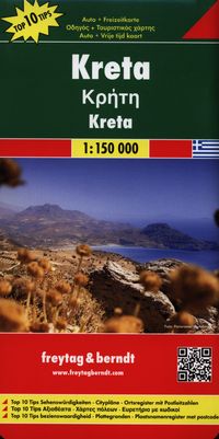 Kreta mapa 1:500 000, Freytag&berndt.