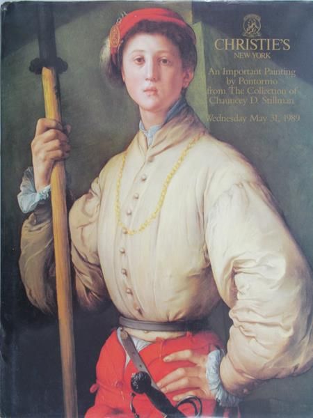 An Important Painting by Pontormo from The Collection of Chauncey D.Stillman