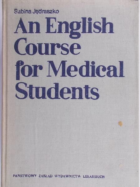 Jędraszko Sabina -  An englisch course for Medical students