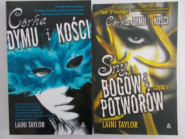 Taylor Laini - Córka dymu i kości Tom 1/Sny bogów i potworów Tom 3 część 1