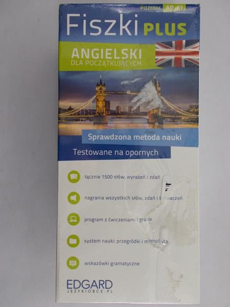 Fiszki PLUS: Angielski dla początkujących