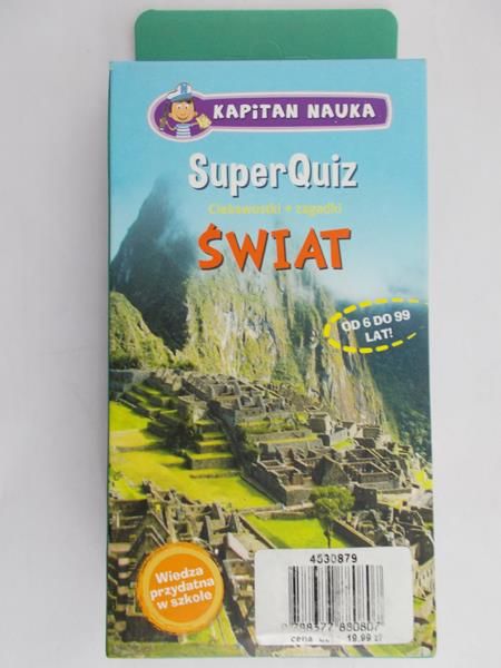 SuperQuiz: Świat Kapitan Nauka