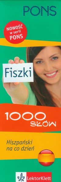 Pons Fiszki 1000 słów Hiszpański na co dzień, Nowa