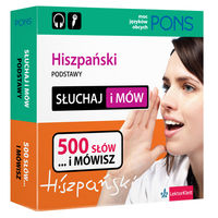 Kuc Robert (red) - PONS Słuchaj i mów Hiszpański podstawy 500 słów i mówisz + 4CD