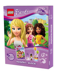 Lego Friends Początek przyjaźni Zestaw książka + klocki, Nowa