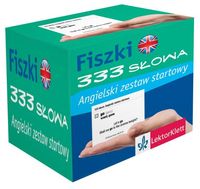 Fiszki 333 słowa Angielski zestaw startowy,Nowa