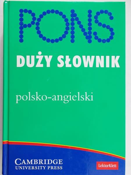 Duży słownik angielsko – polski