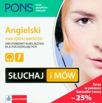 PONS Słuchaj i mów Angielski Dwa kroki naprzód, nowa