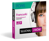 Łukaszyk Ewa - PONS Słuchaj i mów Francuski podstawy + CD, Nowa