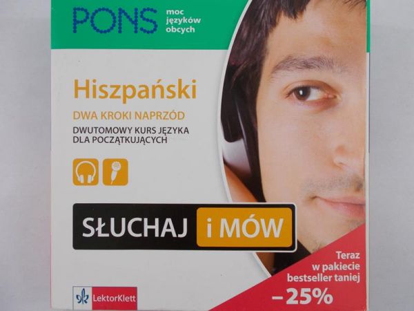 PONS Słuchaj i mów hiszpański  podstawy + CD