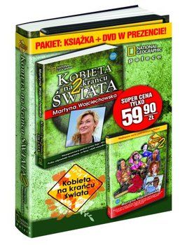 Wojciechowska Martyna - Pakiet: Kobieta na krańcu świata 2 + DVD, Nowa