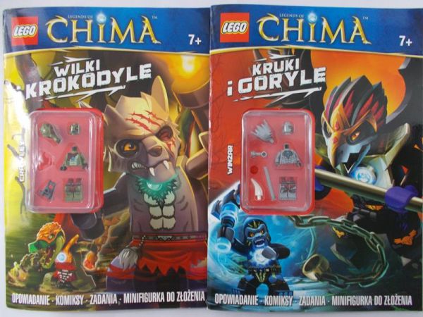 Lego Legends of Chima Kruki i Goryle / Wilki i Krokodyle, Nowa
