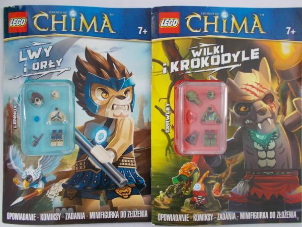 Lego Legends of Chima Lwy i Orły / Wilki i Krokodyle, Nowa