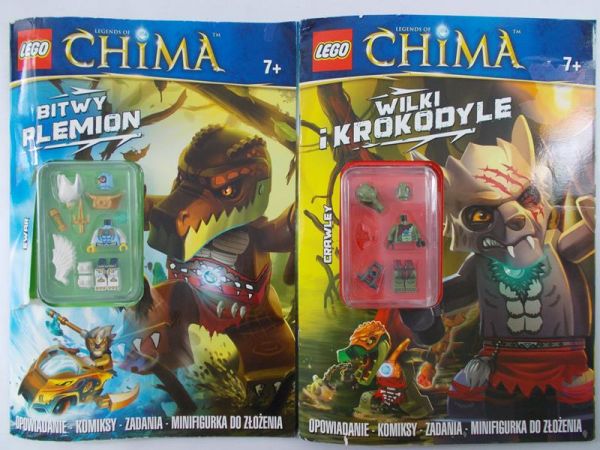 Lego Legends of Chima Bitwy Plemion / Wilki i Krokodyle, Nowa