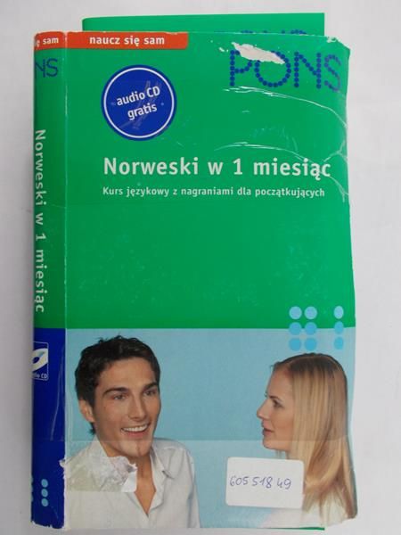 PONS: Norweski w 1 miesiąc + płyta CD