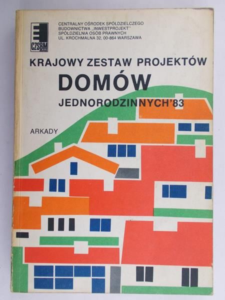 Muszyński Stefan (red.) - Krajowy Zestaw Projektów domów jednorodzinnych