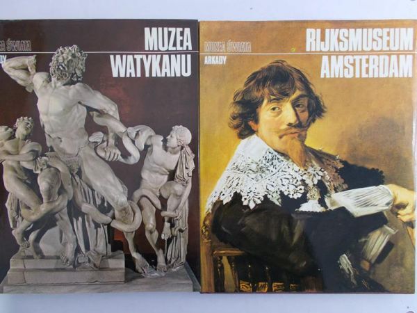 Krauze Wiesława (red.) - Muzea świata: Muzea Watykanu / Rijksmuseum Amsterdam