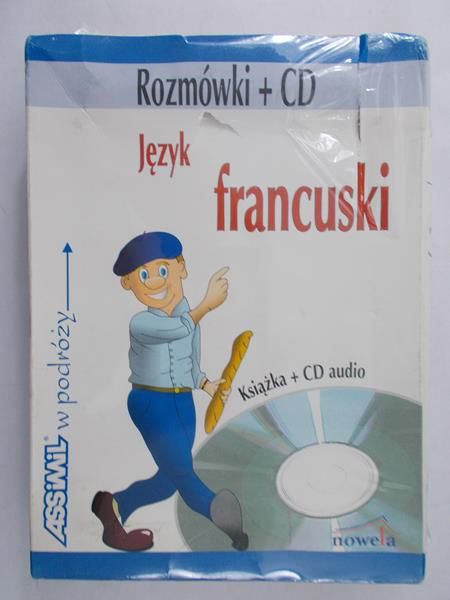 Francuski kieszonkowy w podróży + CD, Nowa