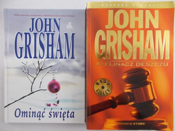 John Grisham - Ominąć święta/ Zaklinacz deszczu