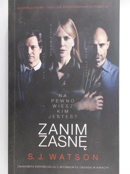 Watson S. J. - Zanim zasnę