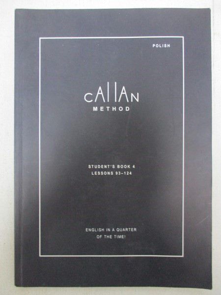 Callan Method Student's Book 4 Lessons 93-124
