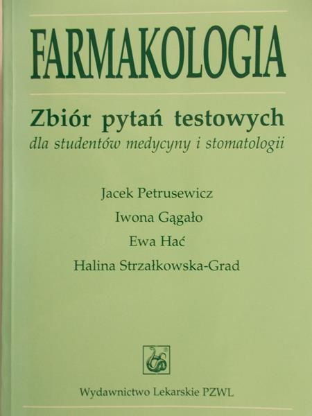 Petrusewicz Jacek - Farmakologia