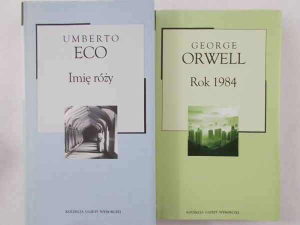 Eco Umberto / Orwell George - Imię róży / Rok 1984