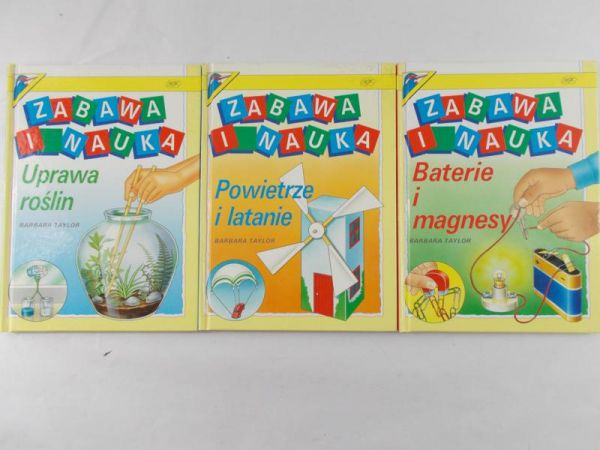 Zabawa i nauka- Zestaw 3 książek
