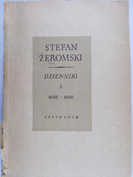 Żeromski Stefan - Dzienniki I