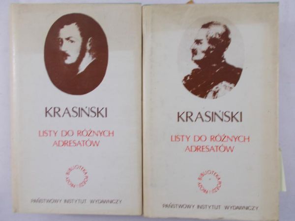 Krasiński Zygmunt - Listy do różnych adresatów. T. I, II