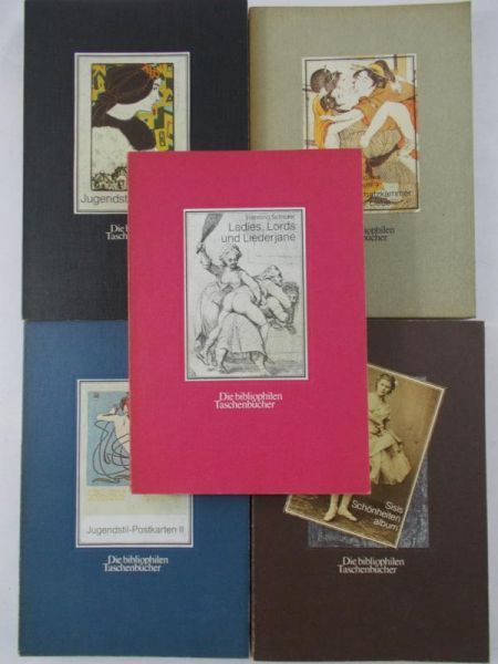 Die bibliophilen Taschenbucher - Zestaw 5 książek