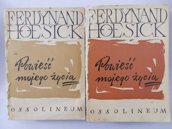 Hoesick Ferdynand - Powieść mojego życia