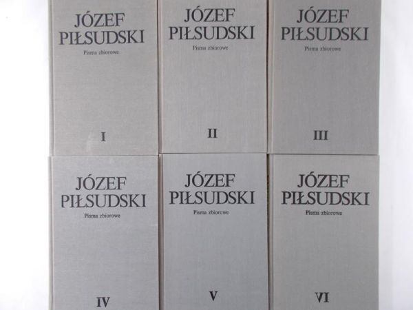 Piłsudski Józef - Pisma zbiorowe, 6 Tomów,1937 r.