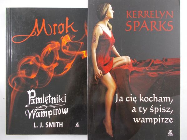 Sparks Kerrelyn,  L.J. Smith - Ja cię kocham, a ty śpisz, wampirze/ Pamiętniki wampirów Mrok