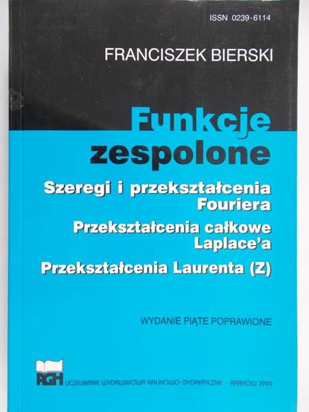 Bierski Franciszek - Funkcje zespolone